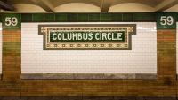 Columbus Circle subway station mural